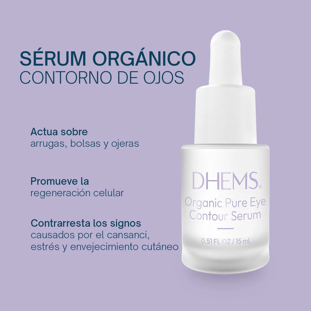 Sérum Orgánico Contorno de ojos 15 ML