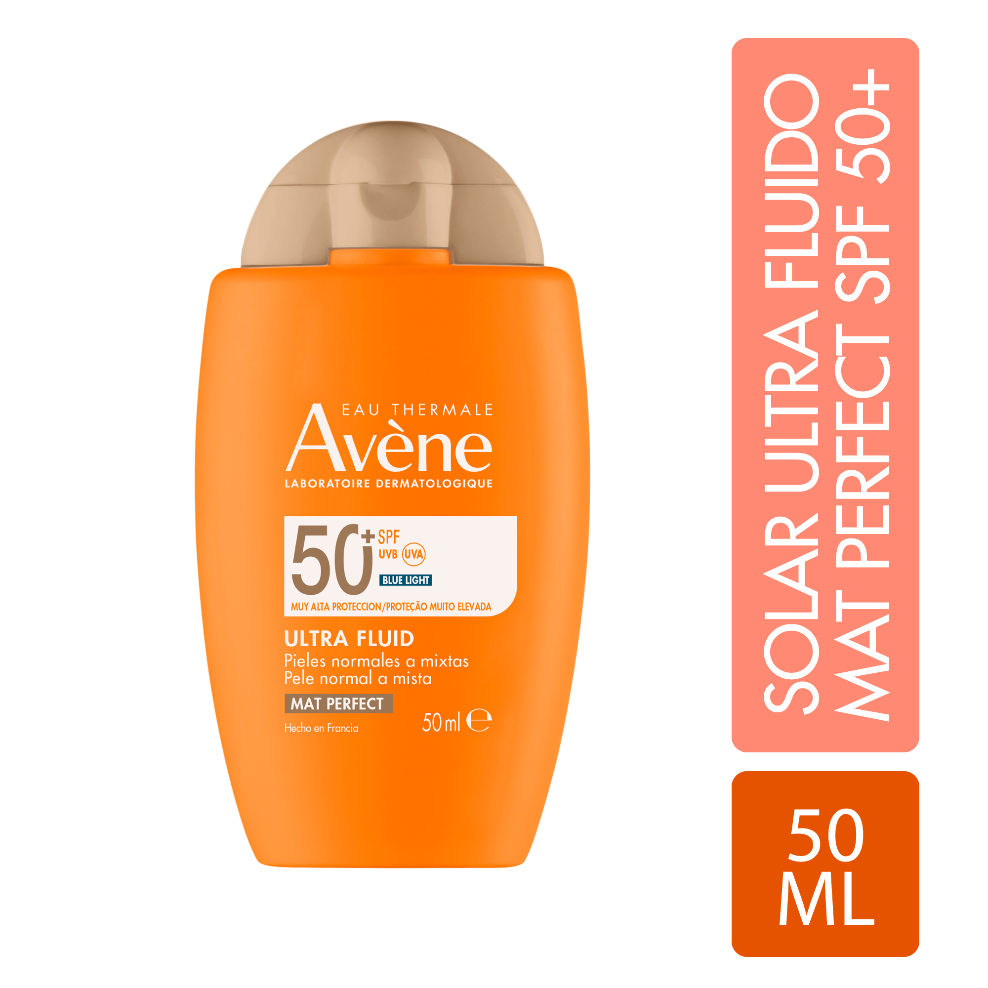 Protector Solar Ultra Fluido Mat Perfect SPF 50+ 50ML